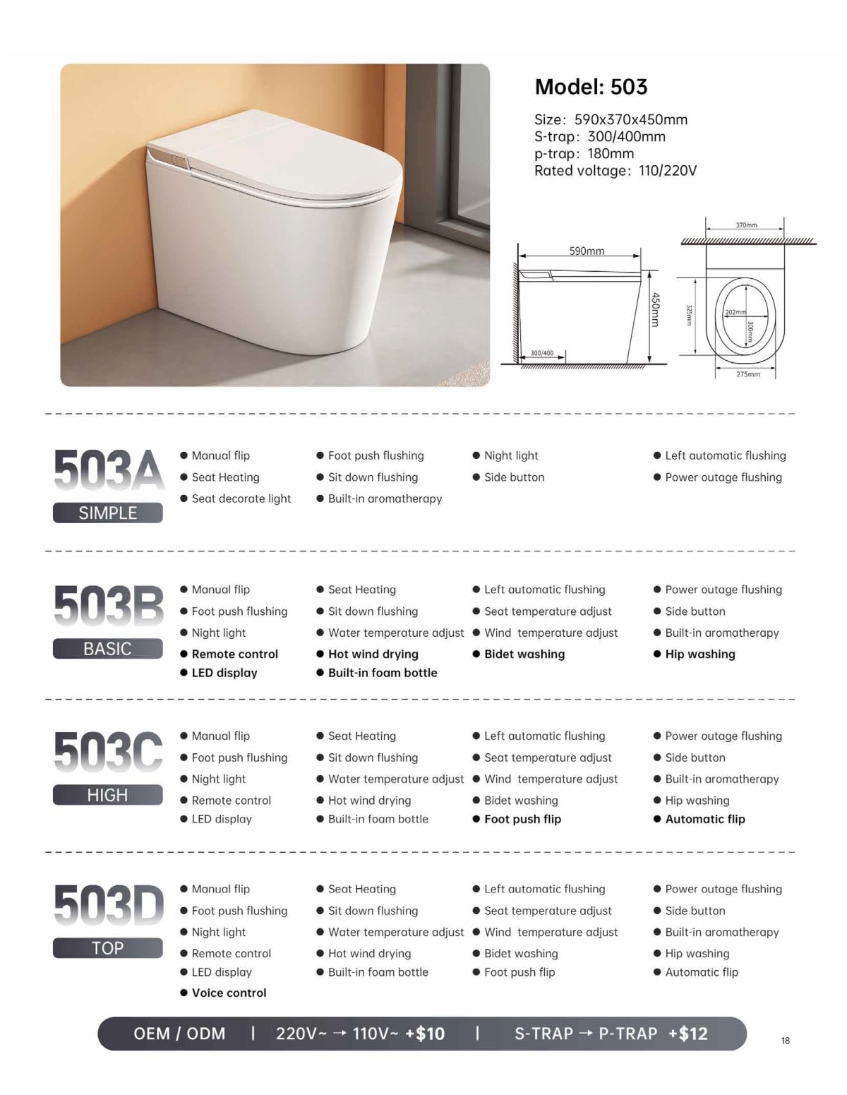 Smart Toilet 503